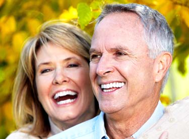 Older Couple With Nice Smiles from Dental Implants & Restorative Dentistry